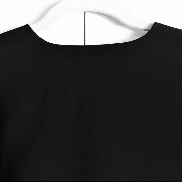 Zara V-Neck Mini Shift Dress With Double Ruffle Flounce Sleeves Size XS EUC - Picture 10 of 12